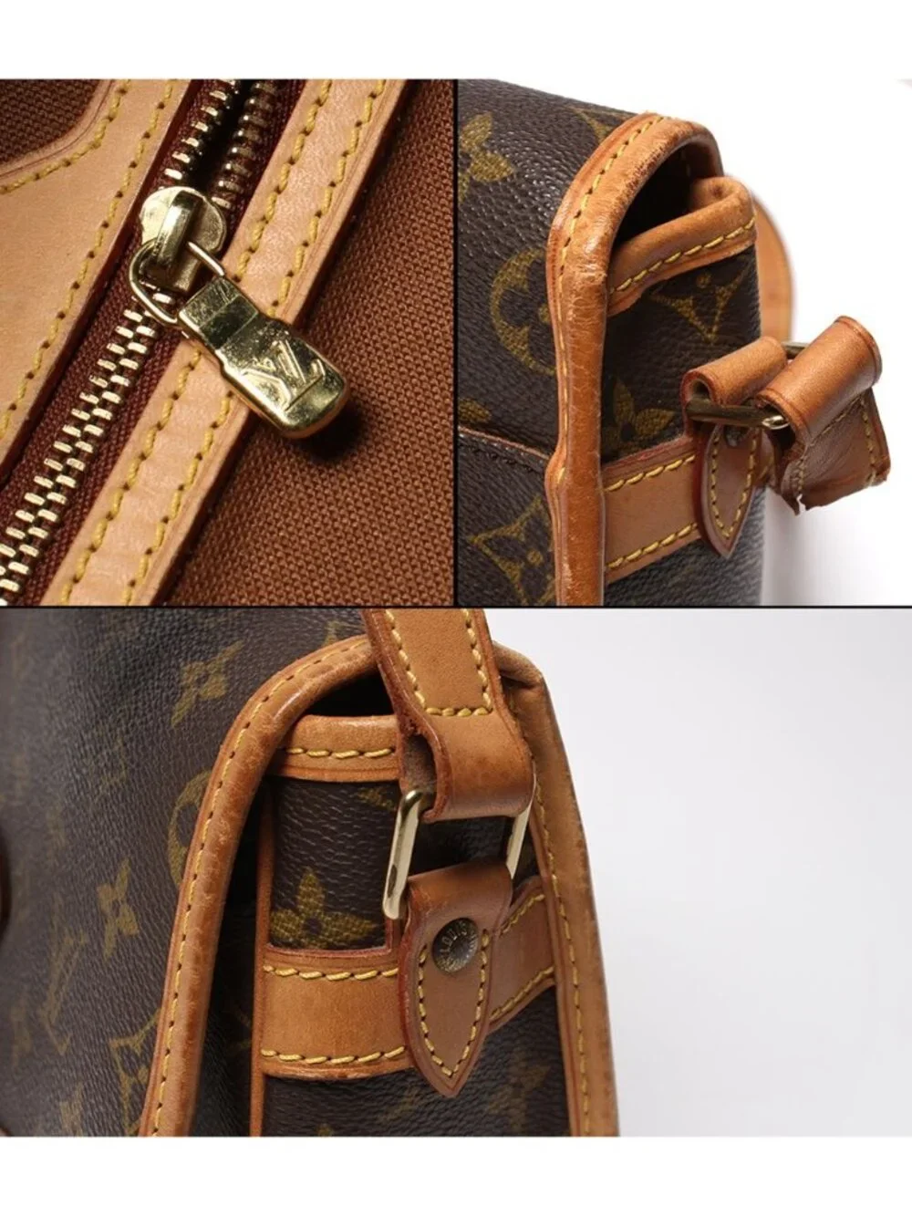 Louis Vuitton Shoulder Bag Crossbody Sologne Monogram